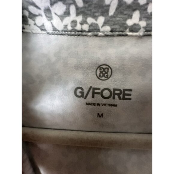 G/FORE Womens Floral Print Hooded Full Zip Golf Jacket Size Medium - Picture 5 of 5